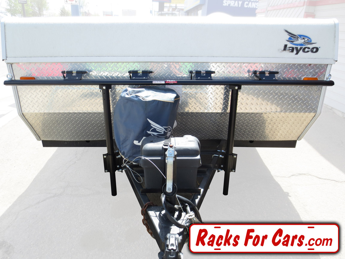 bike rack for tent trailer